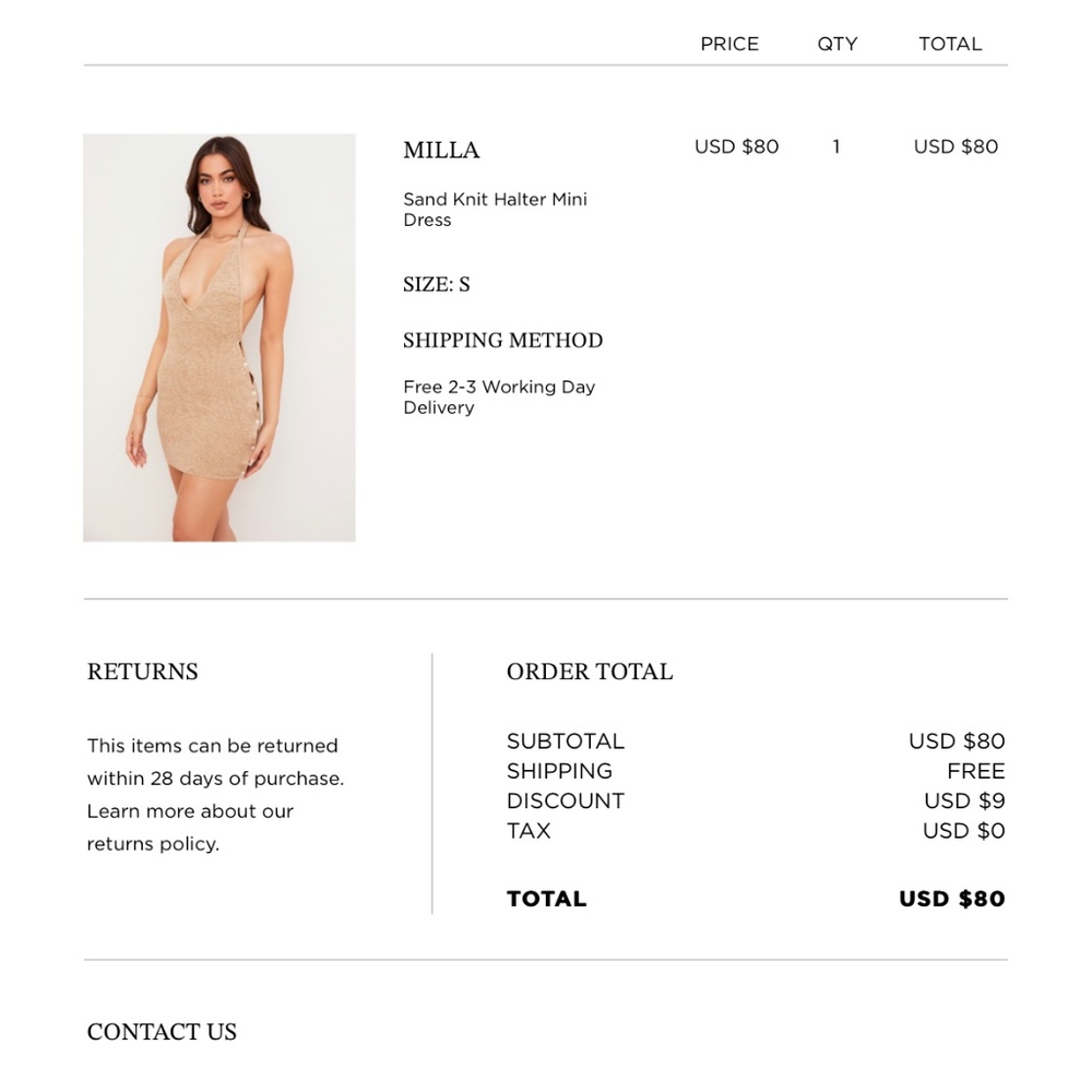 House of CB Dress